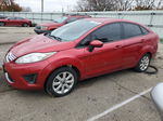 2011 Ford Fiesta Se Red vin: 3FADP4BJ3BM156517