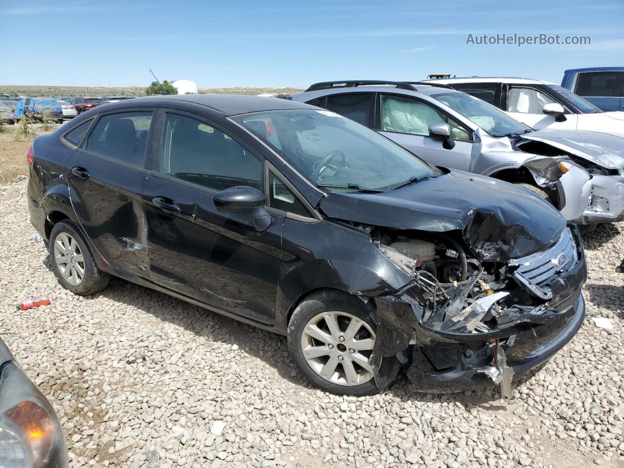 2011 Ford Fiesta Se Black vin: 3FADP4BJ3BM157280