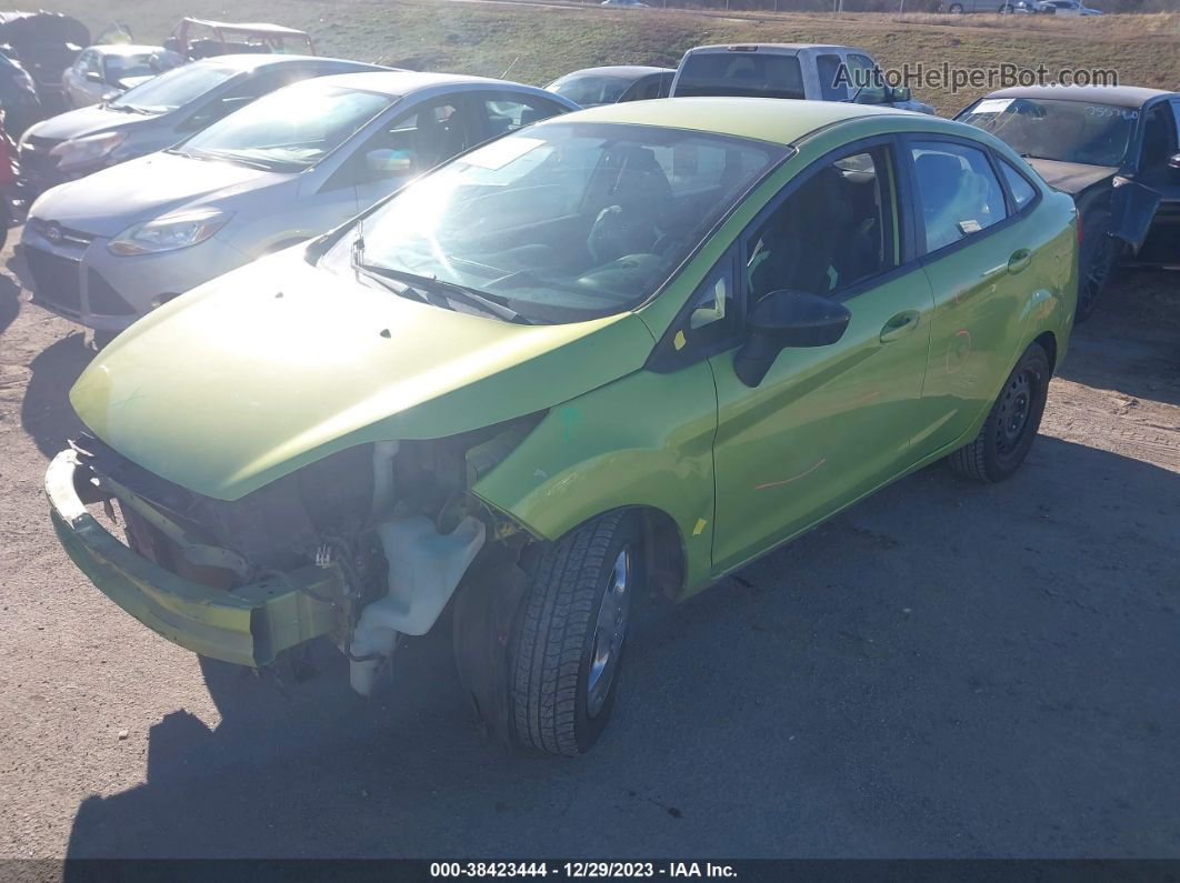 2011 Ford Fiesta Se Green vin: 3FADP4BJ3BM198668