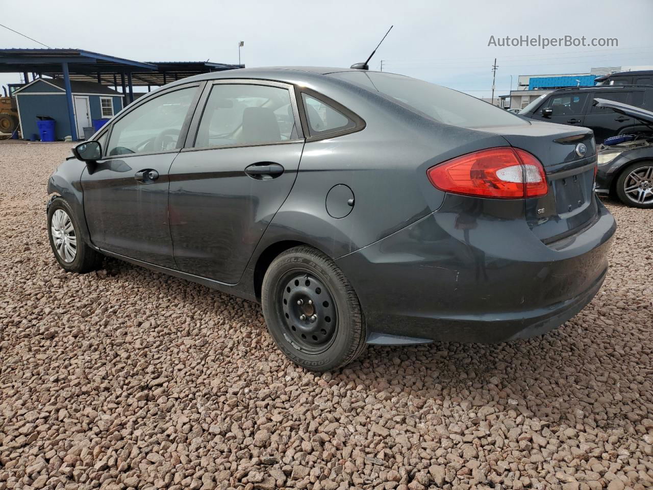 2011 Ford Fiesta Se Black vin: 3FADP4BJ3BM212648