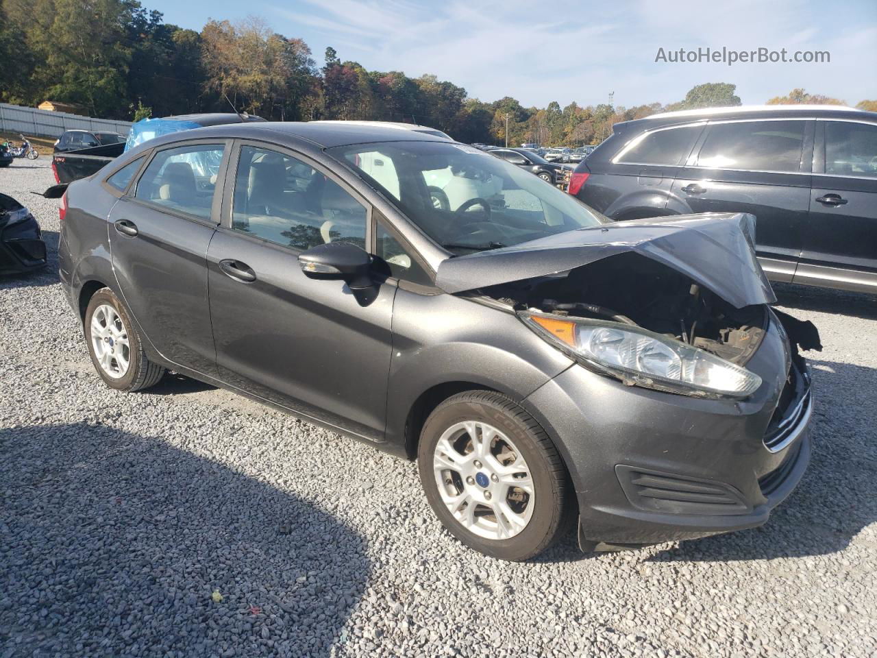 2015 Ford Fiesta Se Charcoal vin: 3FADP4BJ3FM136208