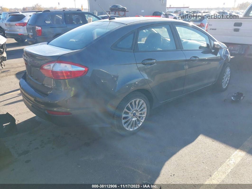 2015 Ford Fiesta Se Gray vin: 3FADP4BJ3FM205222