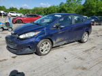 2016 Ford Fiesta Se Blue vin: 3FADP4BJ3GM138431