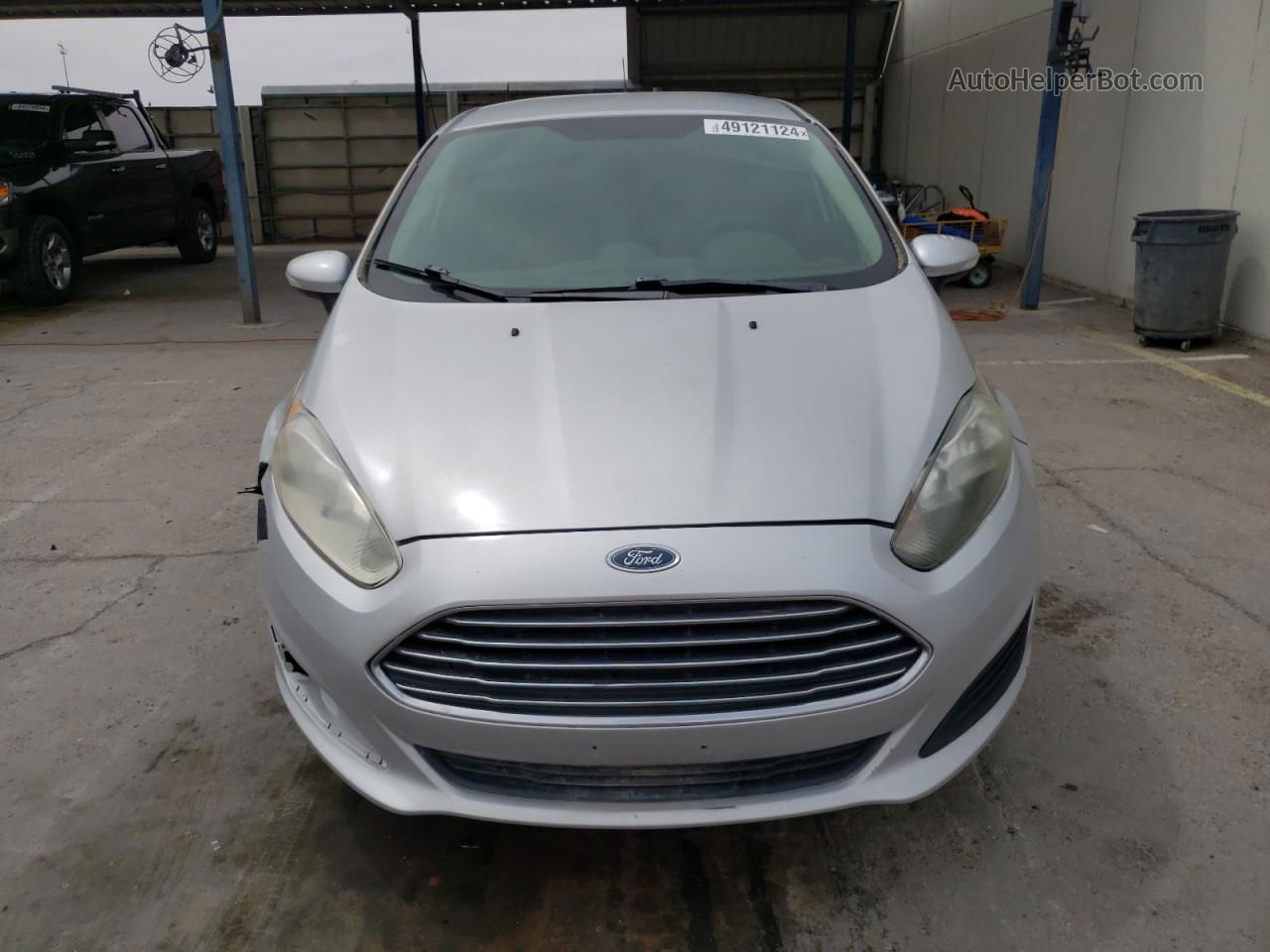 2016 Ford Fiesta Se Silver vin: 3FADP4BJ3GM157917