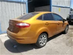 2016 Ford Fiesta Se Yellow vin: 3FADP4BJ3GM158100