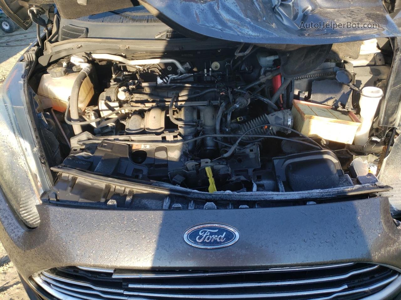 2016 Ford Fiesta Se Угольный vin: 3FADP4BJ3GM185927
