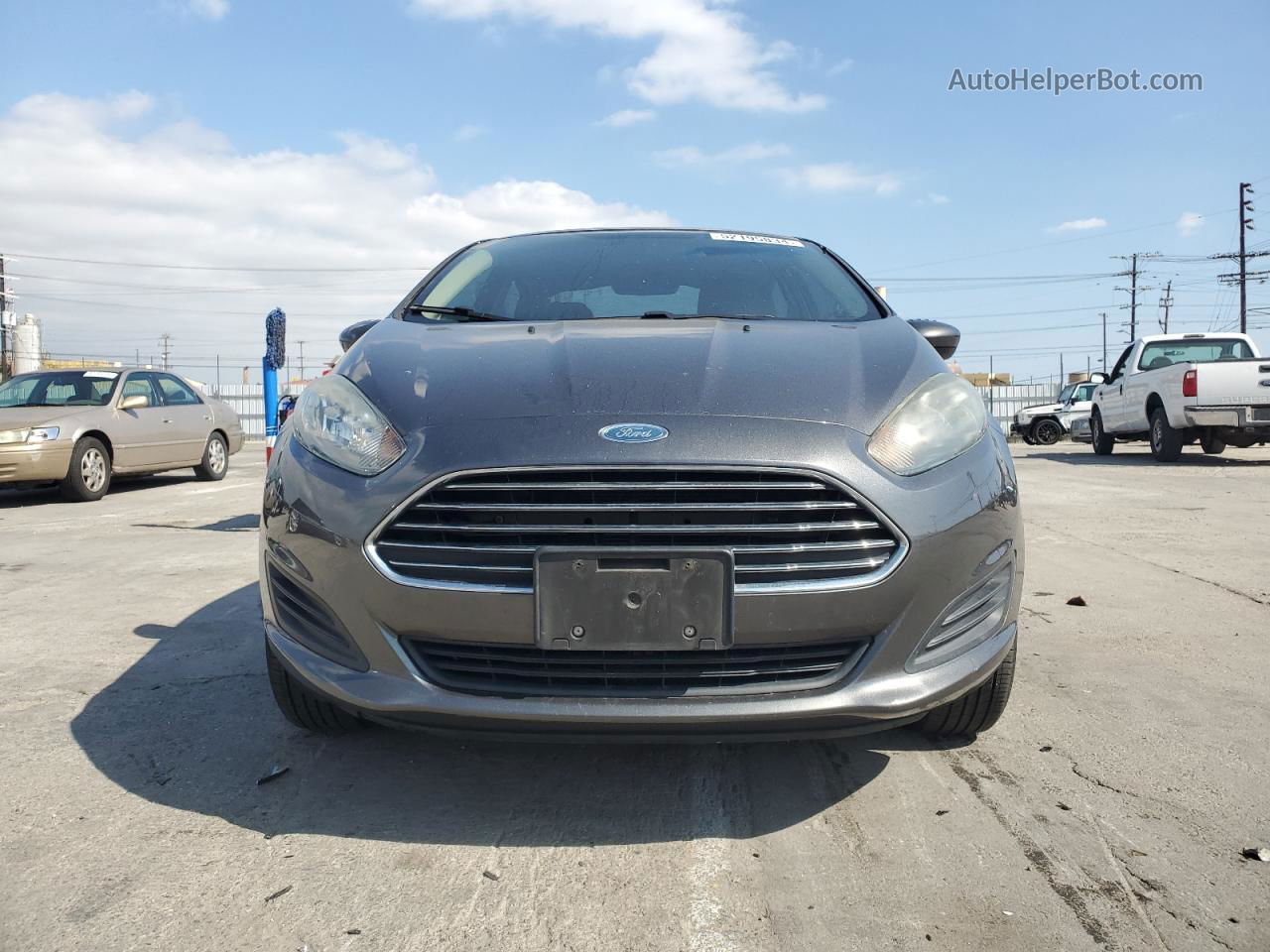 2017 Ford Fiesta Se Угольный vin: 3FADP4BJ3HM104409