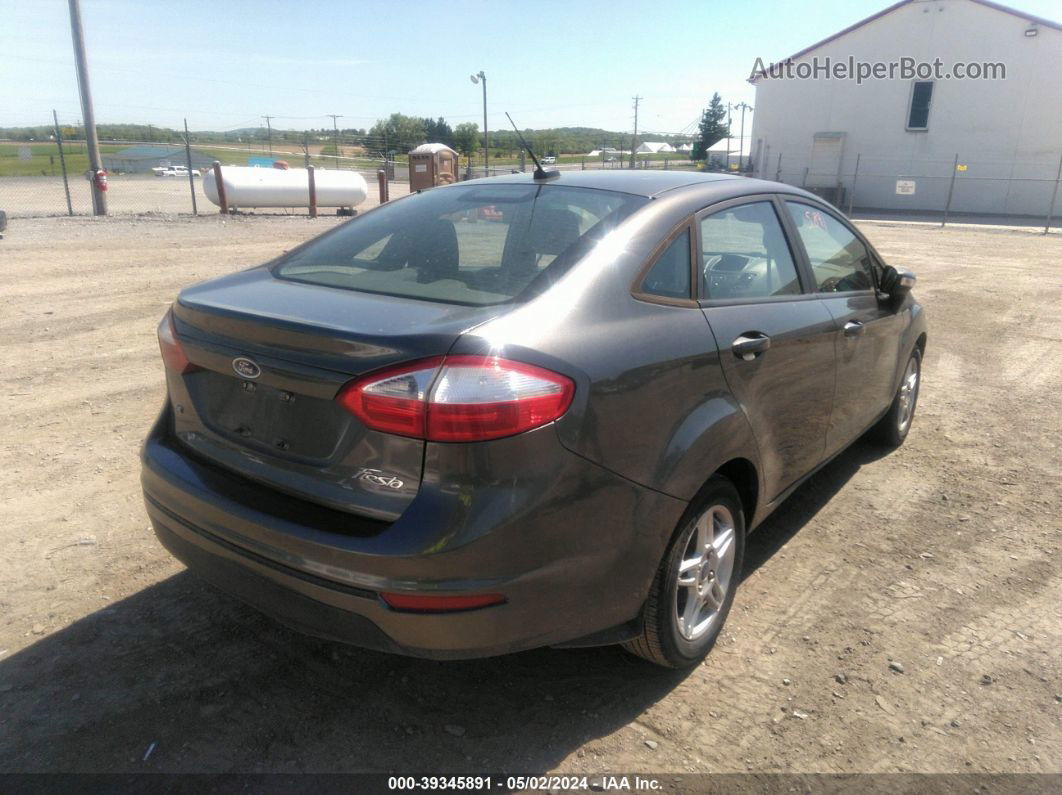 2017 Ford Fiesta Se Gray vin: 3FADP4BJ3HM116799