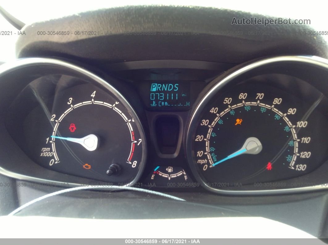 2017 Ford Fiesta Se Черный vin: 3FADP4BJ3HM119220