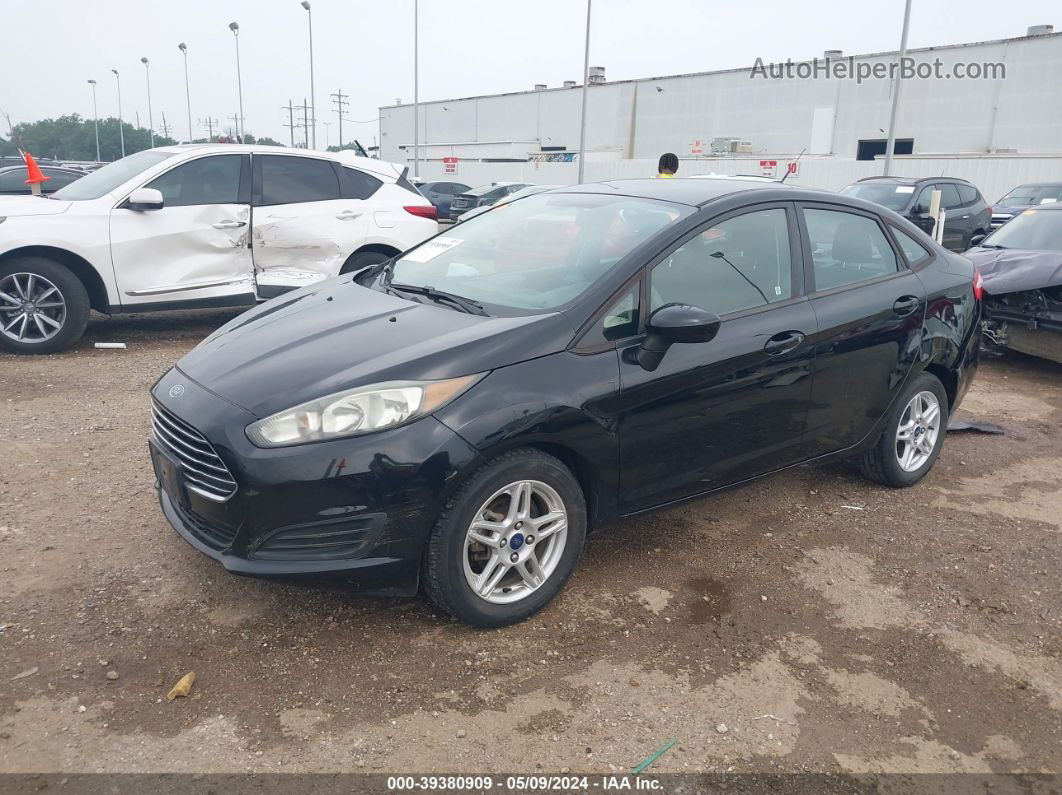 2017 Ford Fiesta Se Black vin: 3FADP4BJ3HM131626