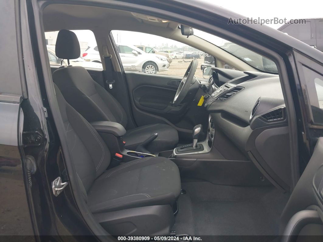 2017 Ford Fiesta Se Black vin: 3FADP4BJ3HM131626