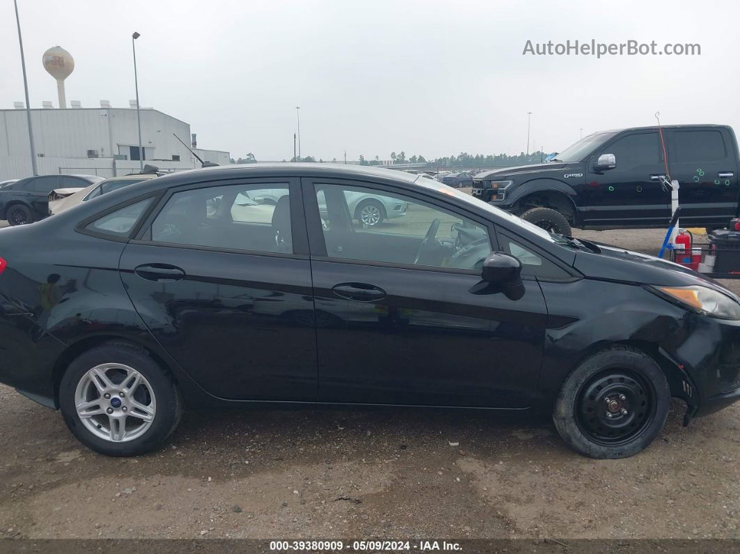 2017 Ford Fiesta Se Black vin: 3FADP4BJ3HM131626