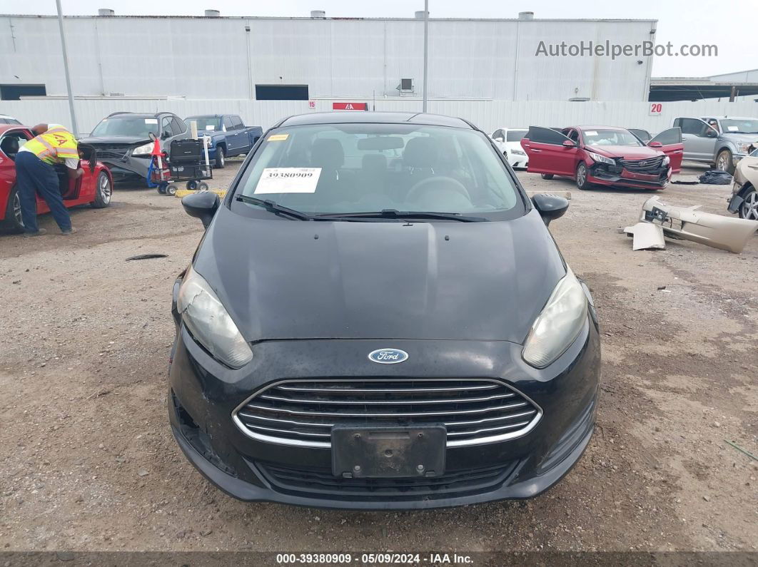 2017 Ford Fiesta Se Black vin: 3FADP4BJ3HM131626