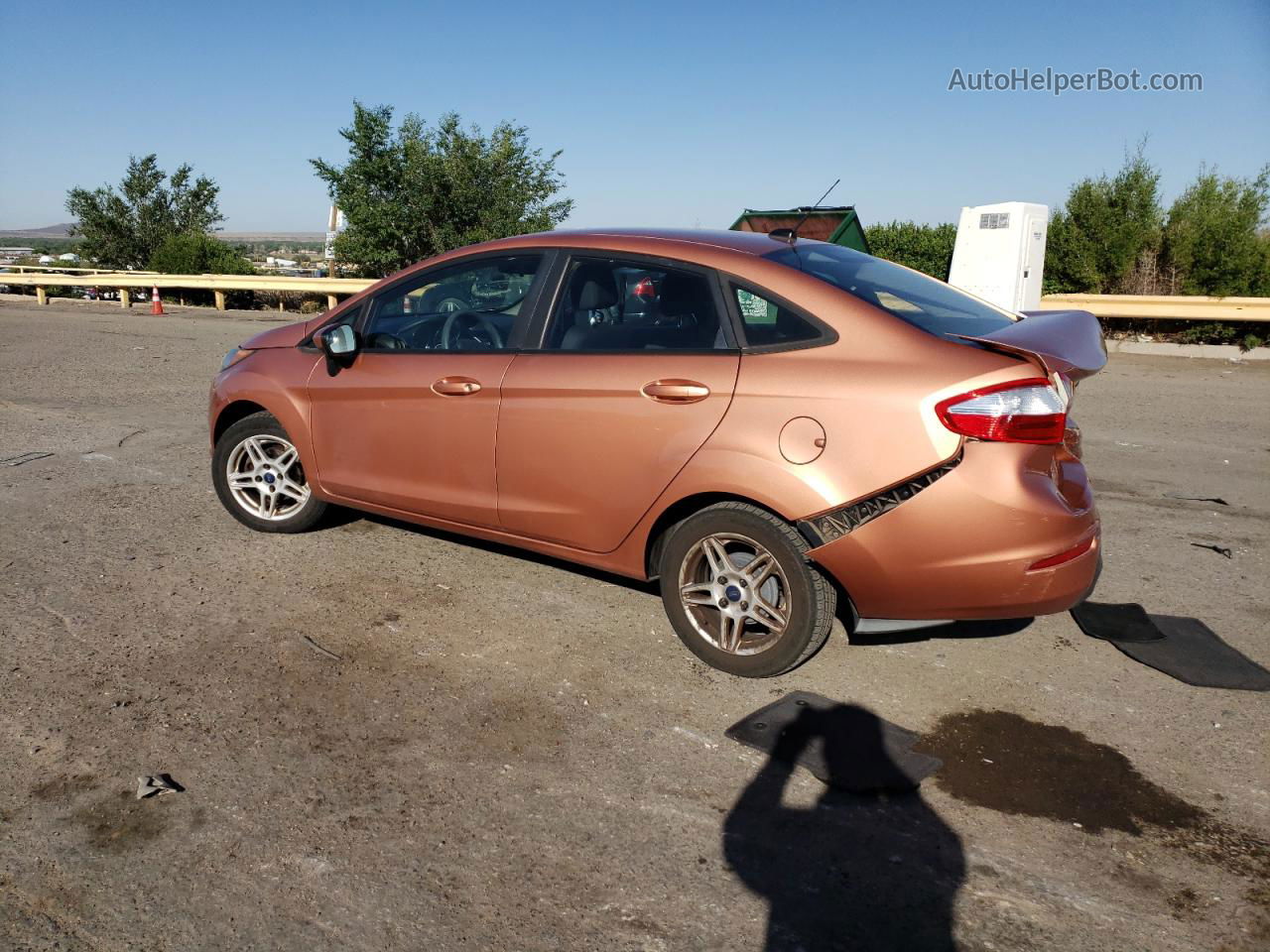 2017 Ford Fiesta Se Gold vin: 3FADP4BJ3HM134817