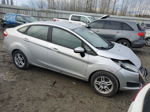 2017 Ford Fiesta Se Silver vin: 3FADP4BJ3HM145266