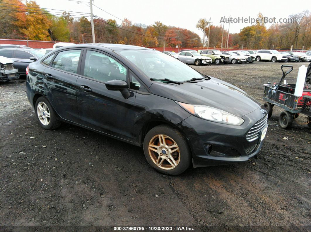 2017 Ford Fiesta Se Black vin: 3FADP4BJ3HM150869