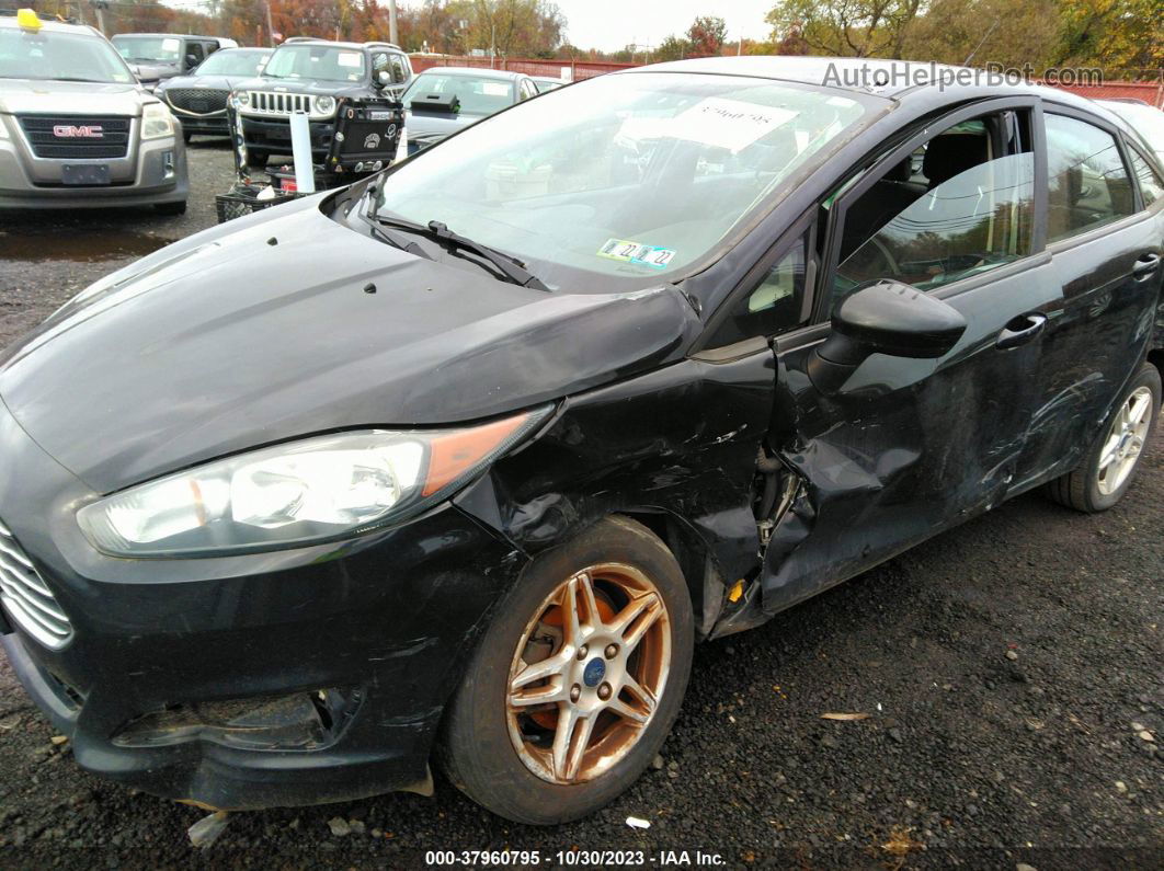 2017 Ford Fiesta Se Black vin: 3FADP4BJ3HM150869