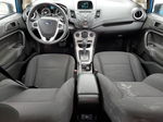 2017 Ford Fiesta Se Blue vin: 3FADP4BJ3HM165615