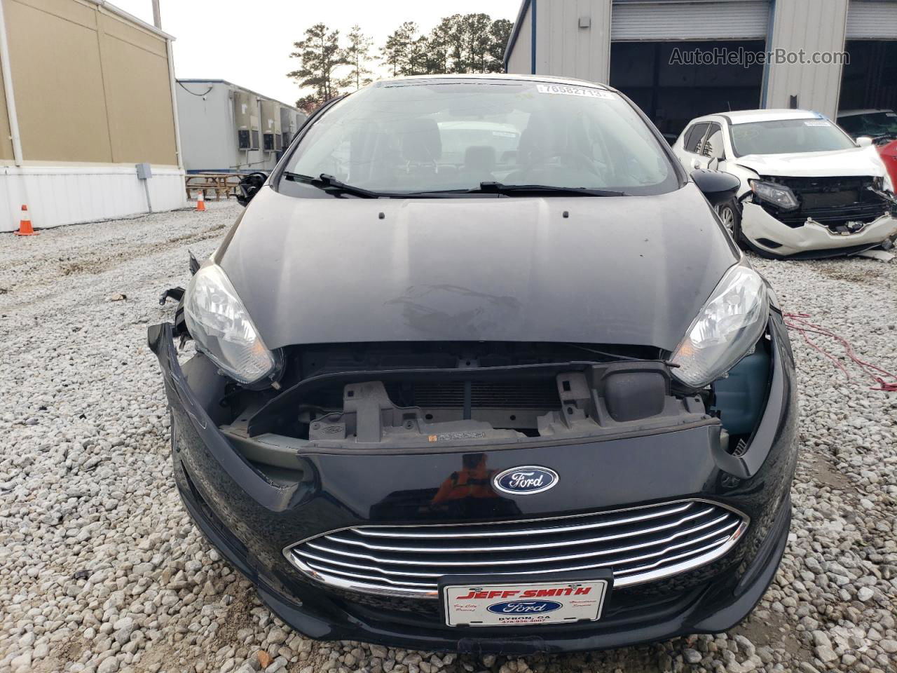 2019 Ford Fiesta Se Black vin: 3FADP4BJ3KM116356