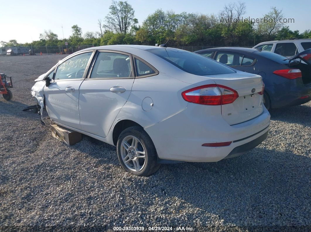 2019 Ford Fiesta Se Белый vin: 3FADP4BJ3KM120245