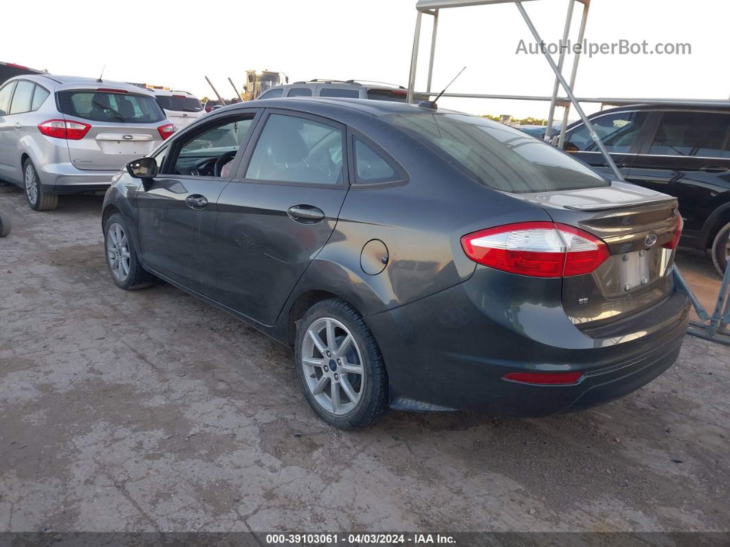 2019 Ford Fiesta Se Gray vin: 3FADP4BJ3KM148076