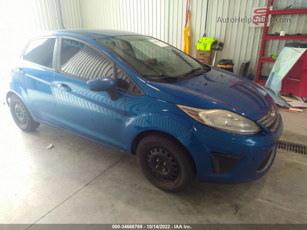 2011 Ford Fiesta Se Blue vin: 3FADP4BJ4BM100487