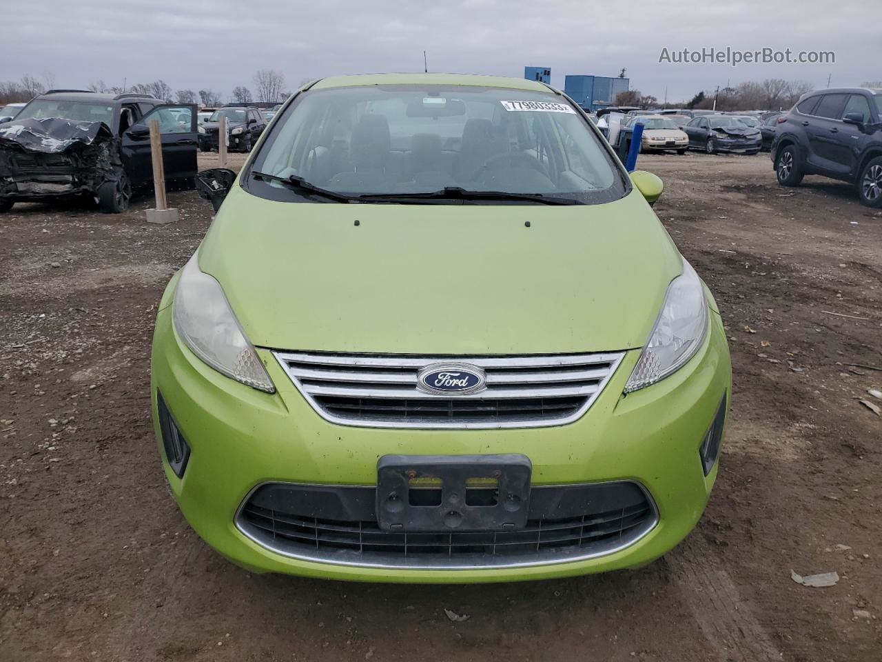 2011 Ford Fiesta Se Green vin: 3FADP4BJ4BM104037