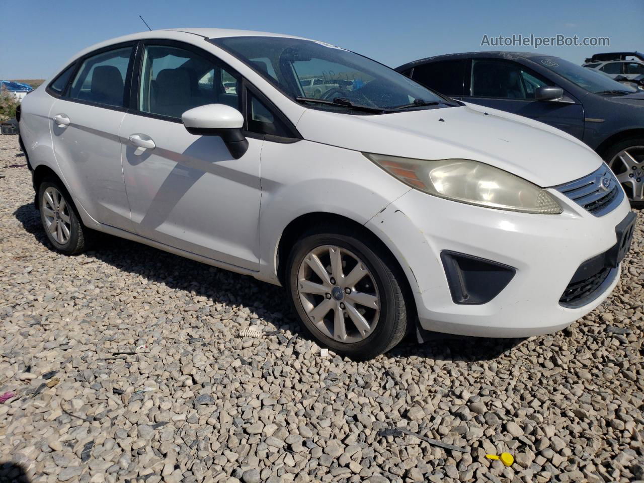 2011 Ford Fiesta Se White vin: 3FADP4BJ4BM111876