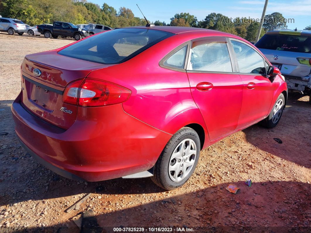 2011 Ford Fiesta Se Red vin: 3FADP4BJ4BM169874