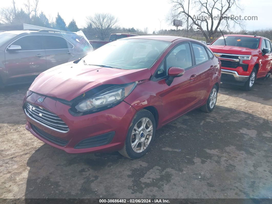 2015 Ford Fiesta Se Red vin: 3FADP4BJ4FM161523