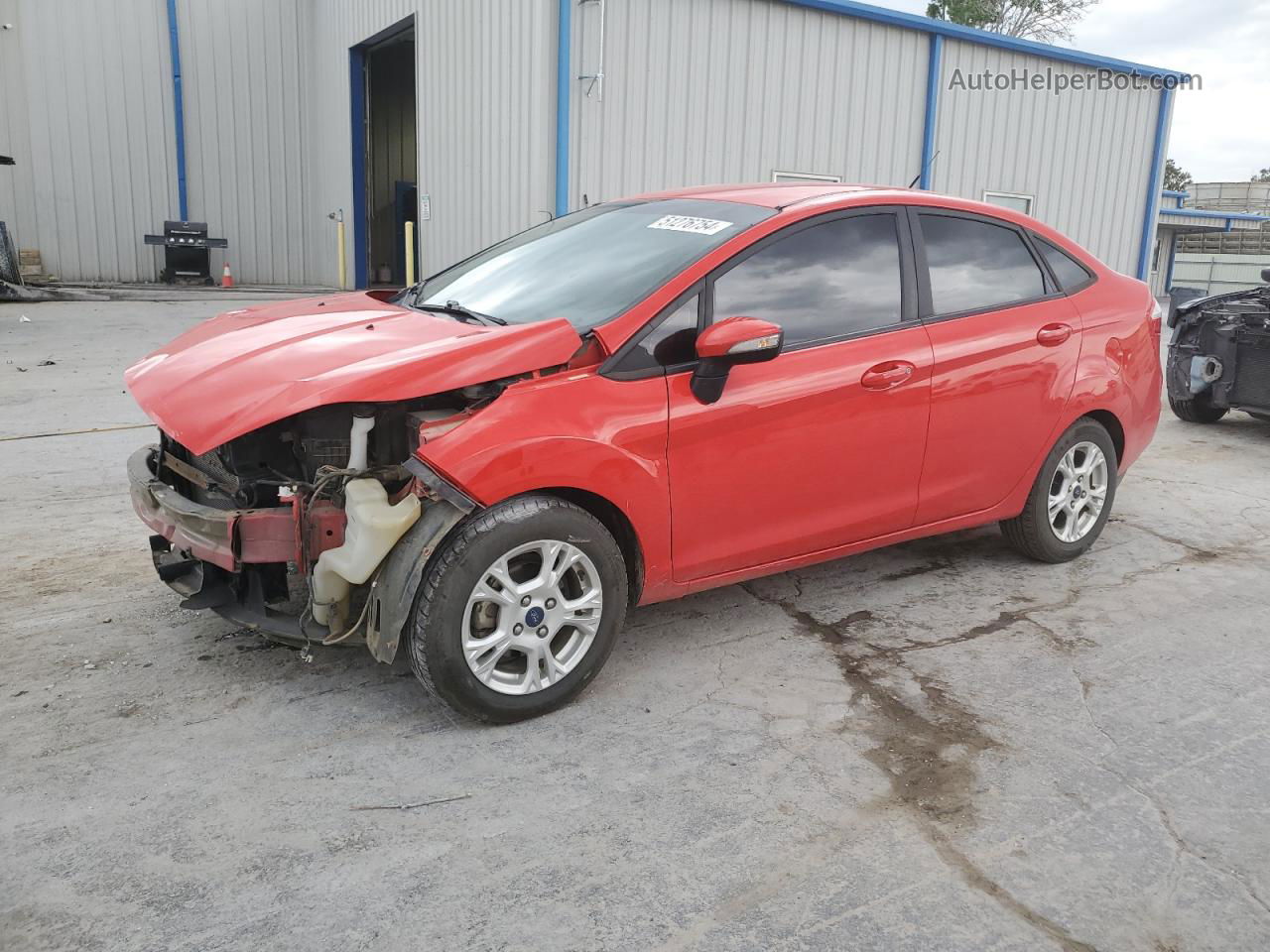 2015 Ford Fiesta Se Red vin: 3FADP4BJ4FM203334