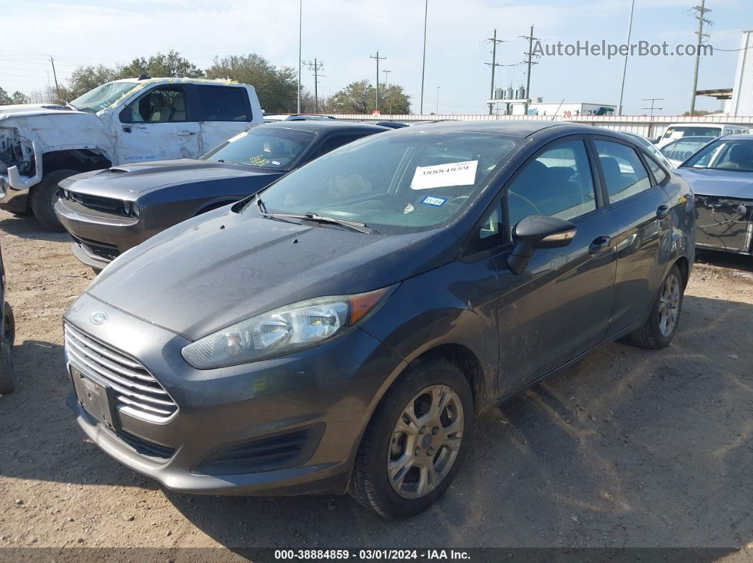 2015 Ford Fiesta Se Gray vin: 3FADP4BJ4FM219288