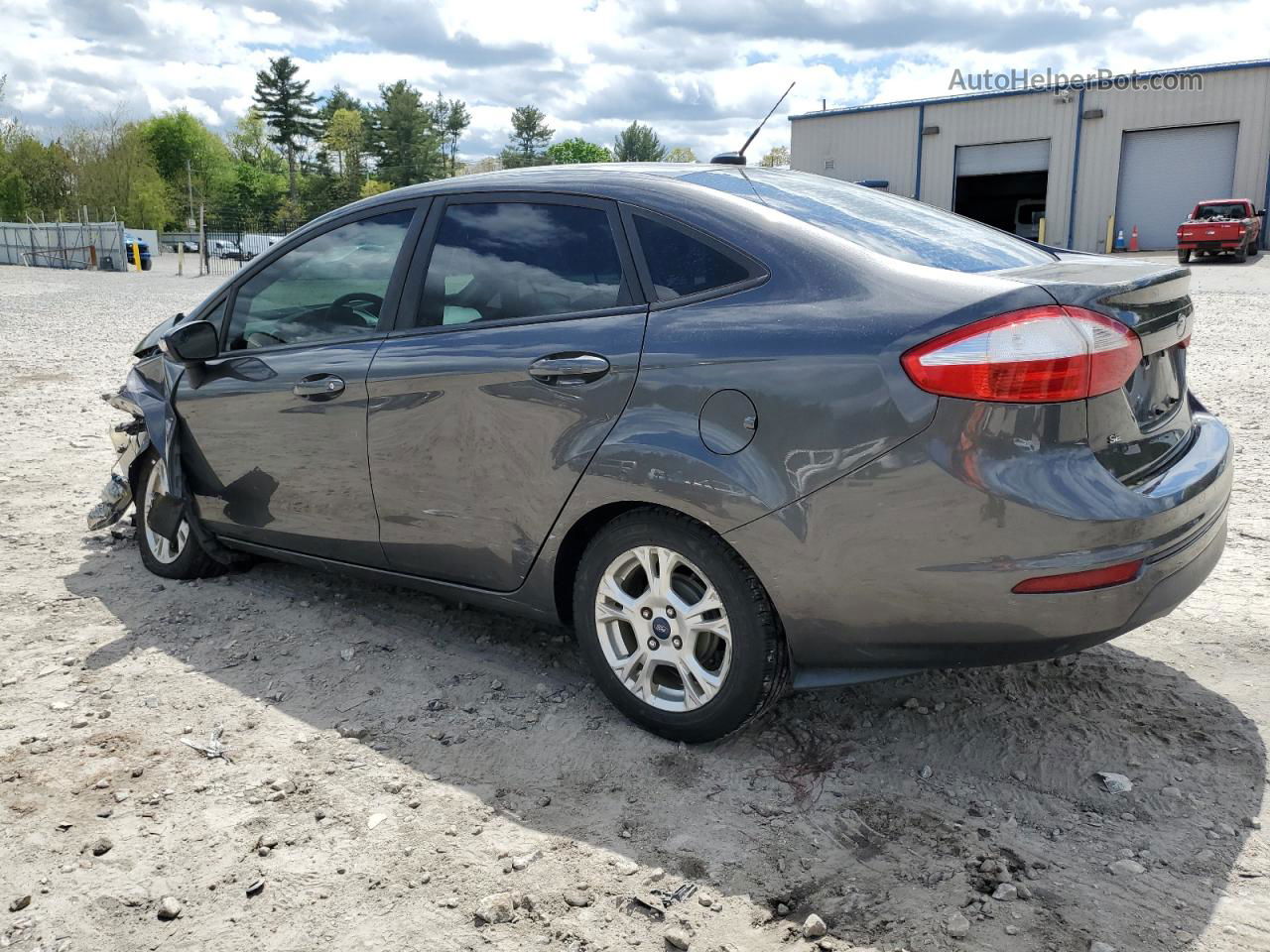 2016 Ford Fiesta Se Gray vin: 3FADP4BJ4GM112727