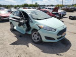 2017 Ford Fiesta Se Бирюзовый vin: 3FADP4BJ4HM102278