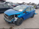 2017 Ford Fiesta Se Blue vin: 3FADP4BJ4HM117623