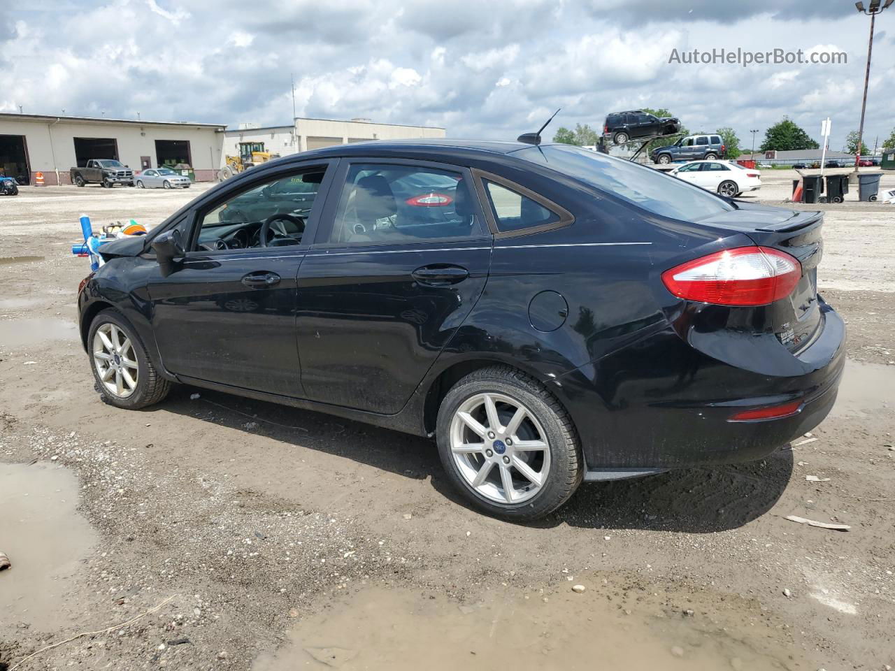 2017 Ford Fiesta Se Black vin: 3FADP4BJ4HM157510