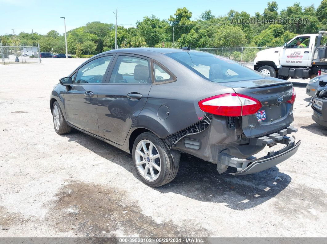 2019 Ford Fiesta Se Gray vin: 3FADP4BJ4KM103163