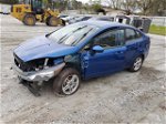 2019 Ford Fiesta Se Синий vin: 3FADP4BJ4KM119864