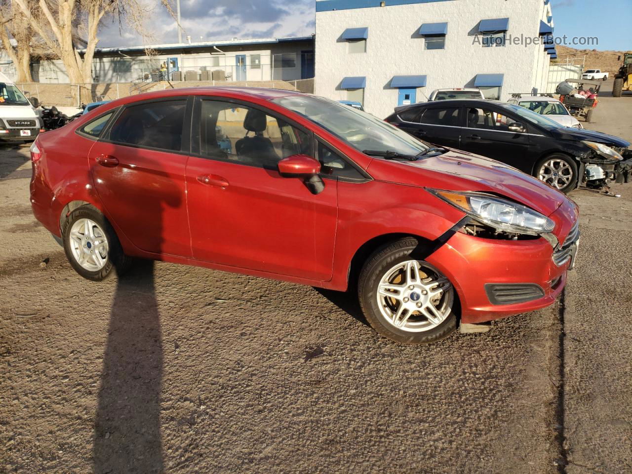 2019 Ford Fiesta Se Red vin: 3FADP4BJ4KM127480