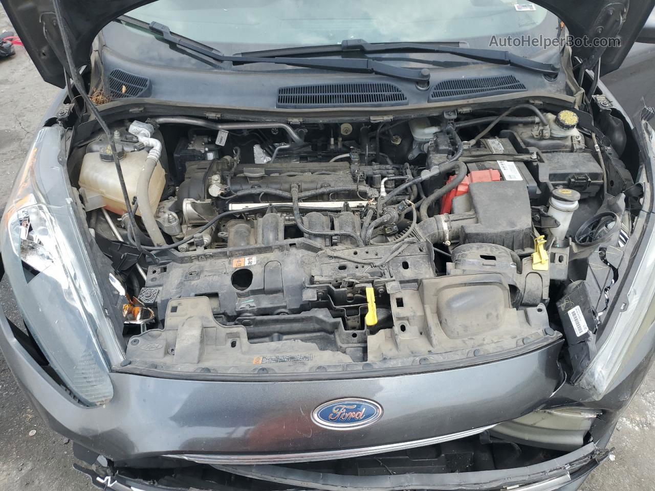 2019 Ford Fiesta Se Charcoal vin: 3FADP4BJ4KM127611