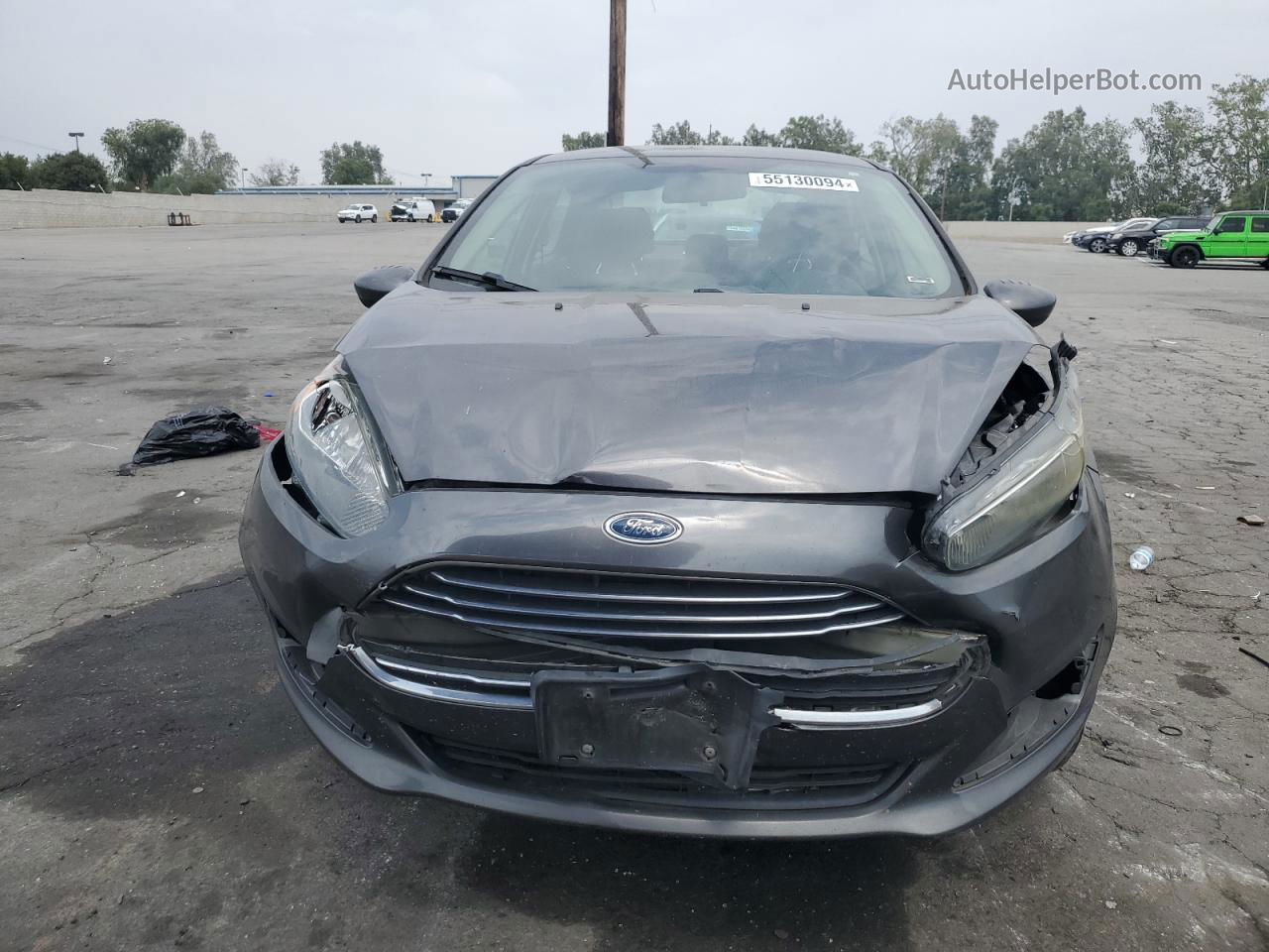 2019 Ford Fiesta Se Charcoal vin: 3FADP4BJ4KM127611