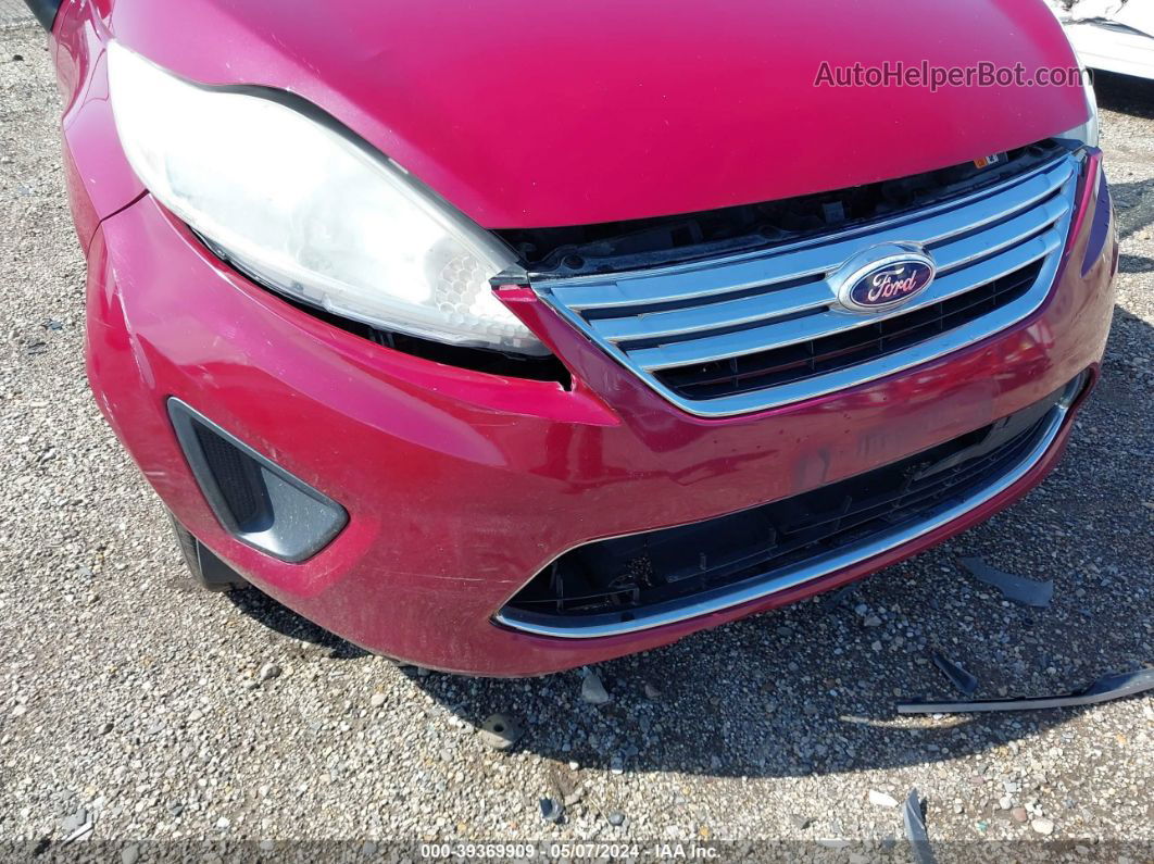 2011 Ford Fiesta Se Red vin: 3FADP4BJ5BM103690