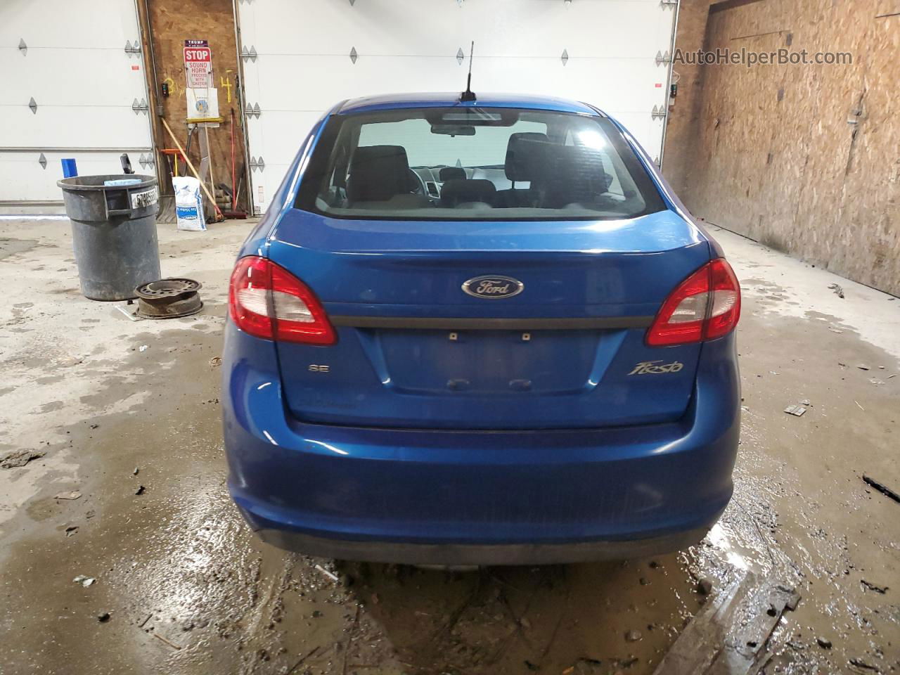 2011 Ford Fiesta Se Blue vin: 3FADP4BJ5BM170922