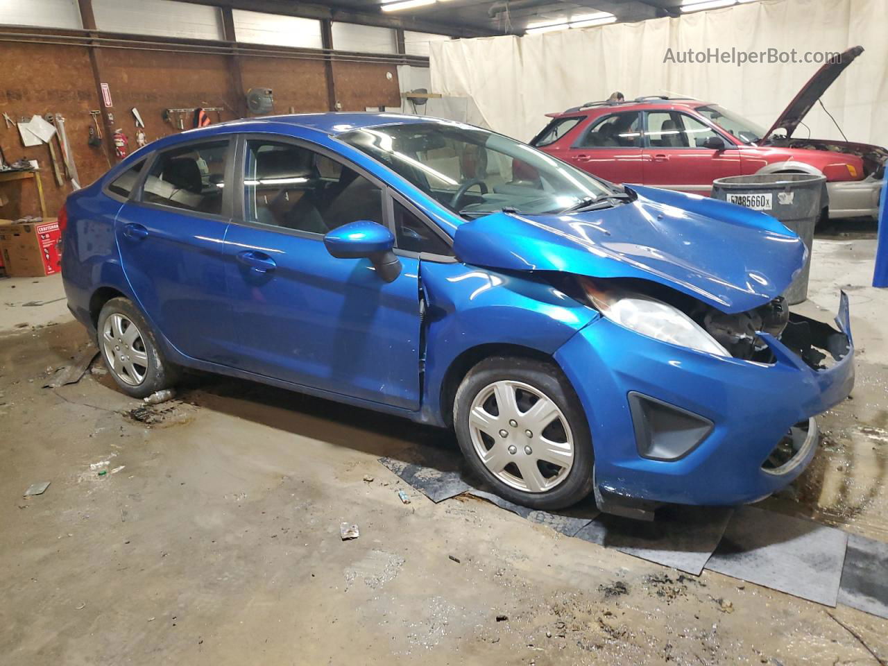 2011 Ford Fiesta Se Blue vin: 3FADP4BJ5BM170922