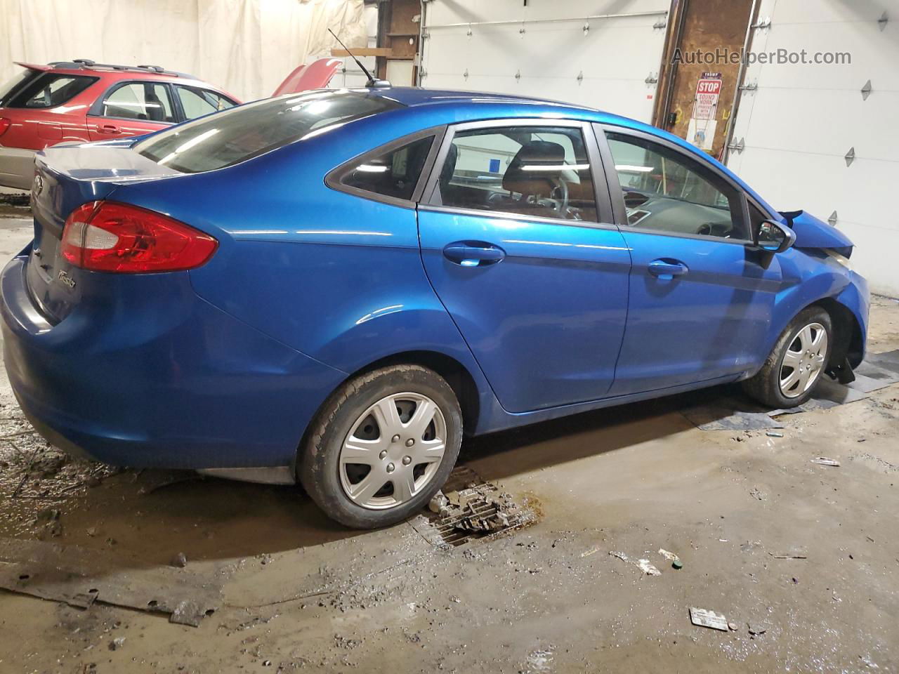 2011 Ford Fiesta Se Blue vin: 3FADP4BJ5BM170922