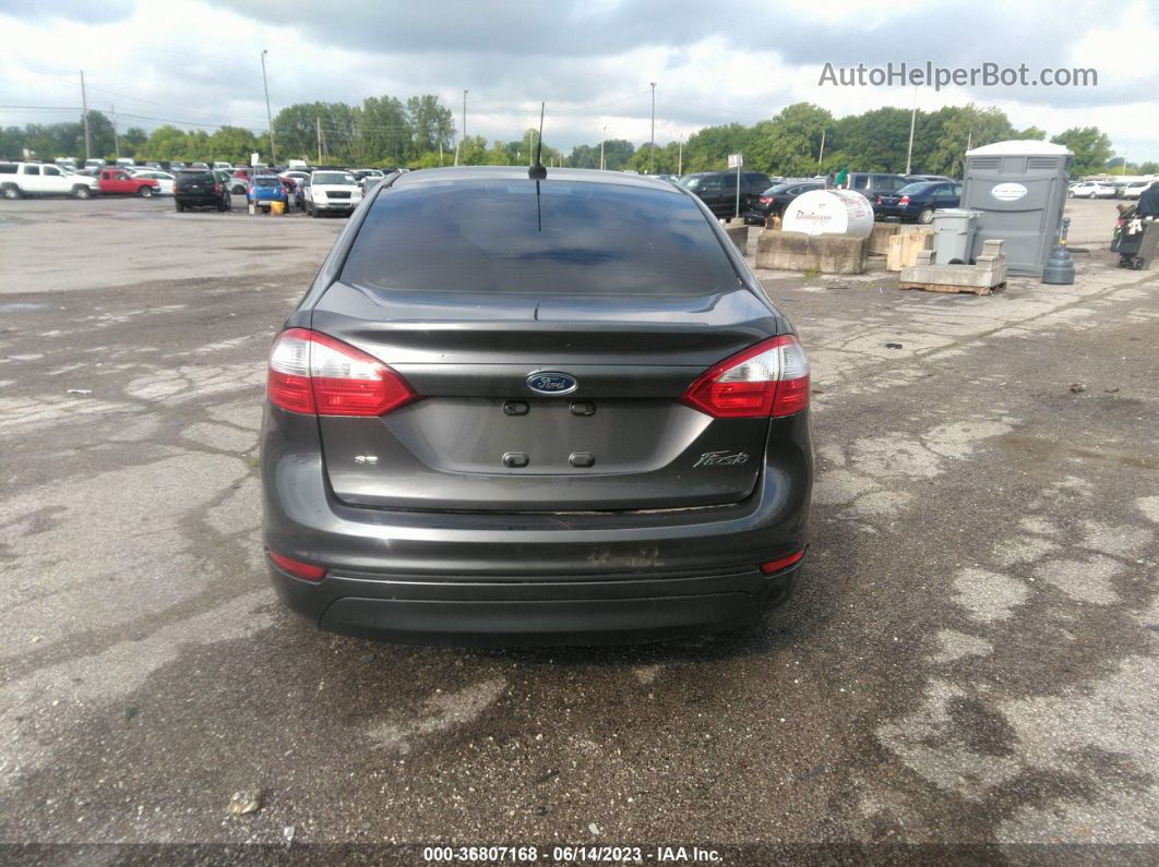 2015 Ford Fiesta Se Gray vin: 3FADP4BJ5FM104814