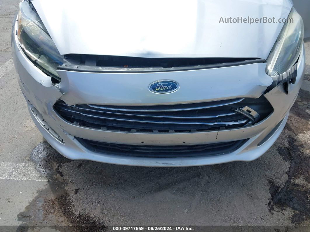 2015 Ford Fiesta Se Silver vin: 3FADP4BJ5FM118342