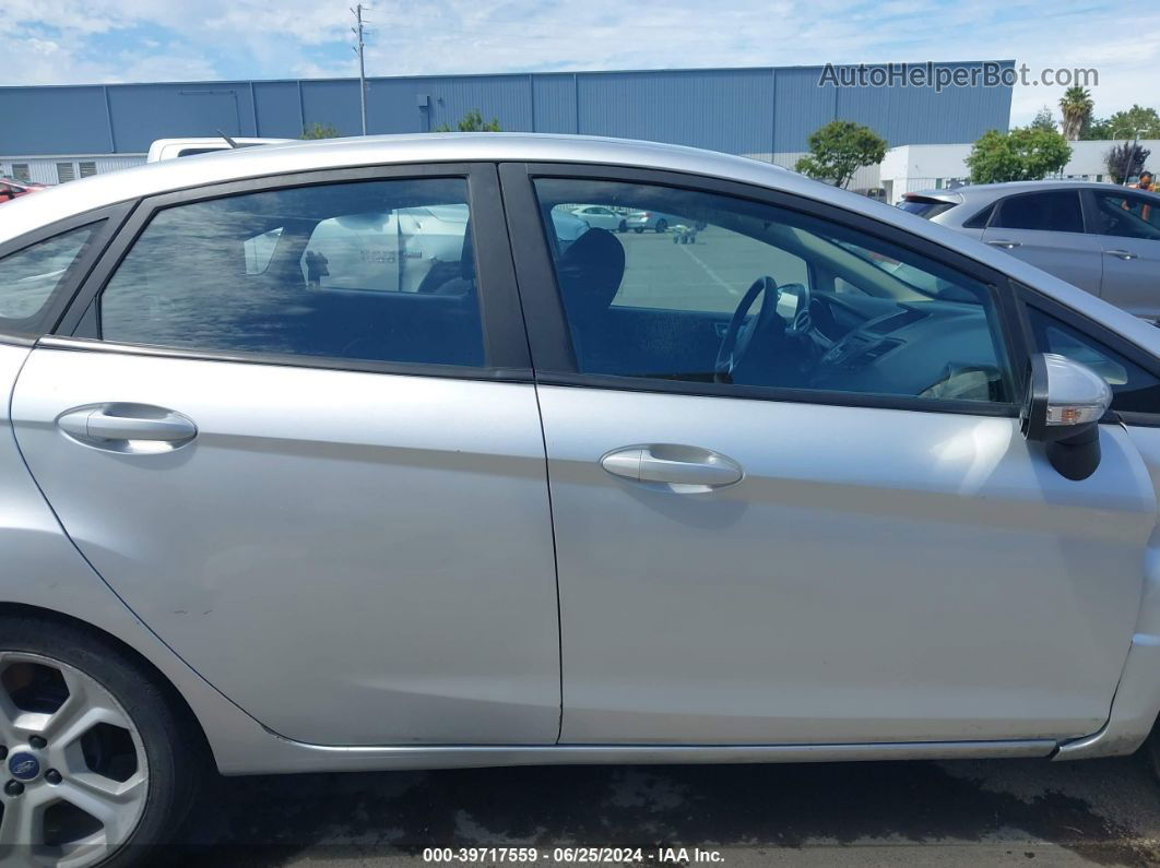 2015 Ford Fiesta Se Silver vin: 3FADP4BJ5FM118342