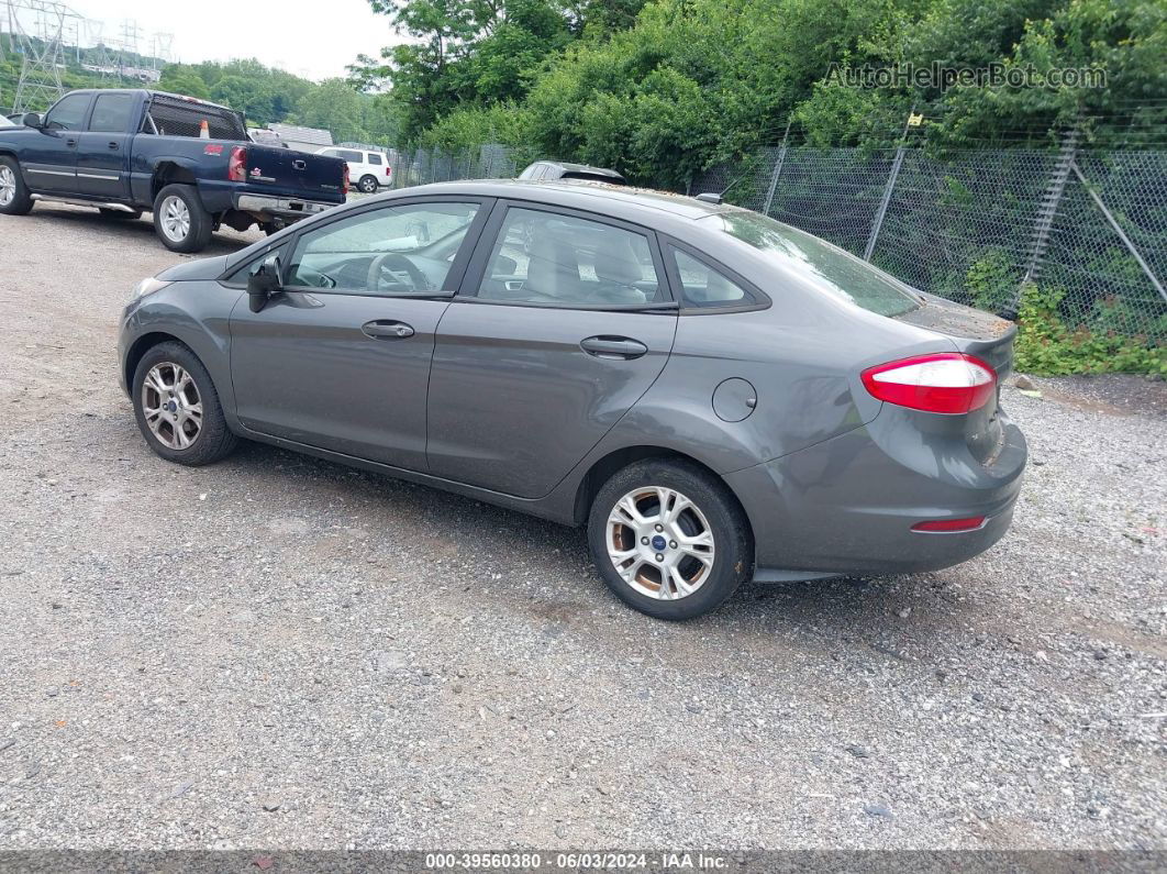 2015 Ford Fiesta Se Серый vin: 3FADP4BJ5FM137960