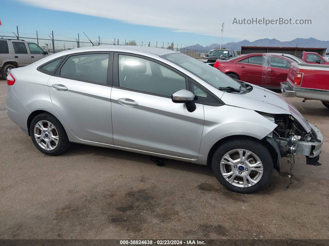 2016 Ford Fiesta Se Silver vin: 3FADP4BJ5GM179353